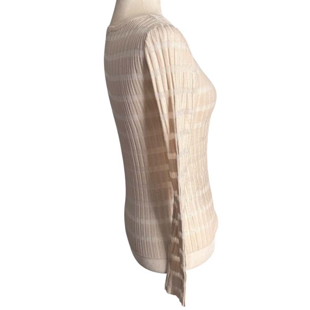 RIANI Shimmering Rib Knit Top - Picture 4 of 8